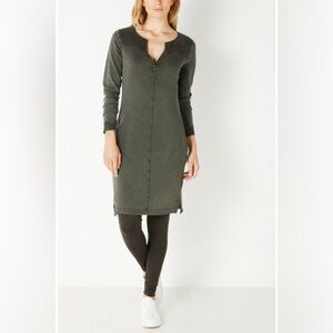 SANDWHICH_ | Dark olive Jersey dress NWT | size small